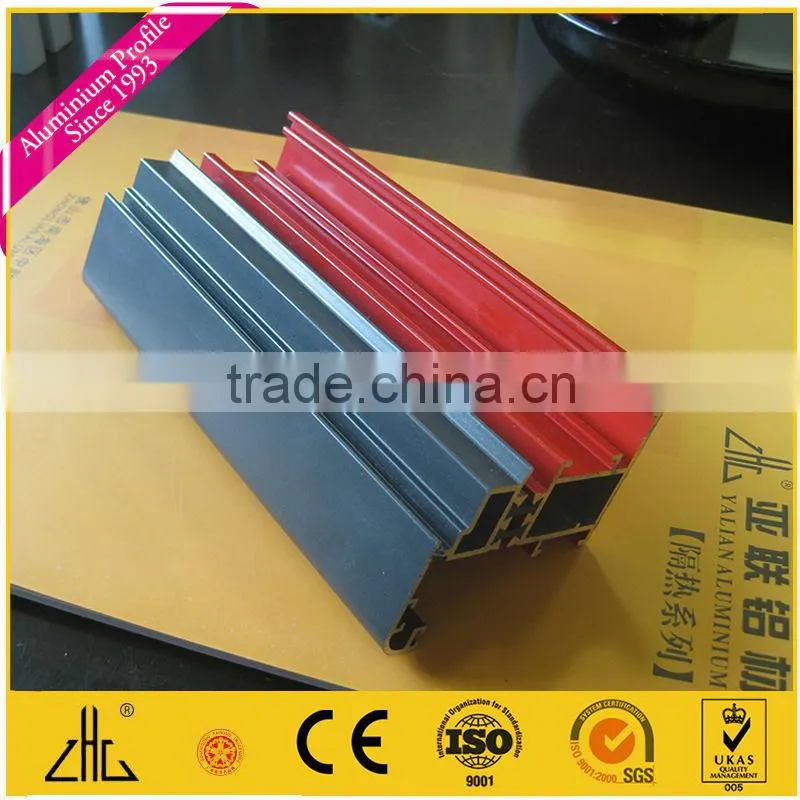 WOW!!!aluminium profiles with powder coating for construction material like tube and pipe/partition and curtain wall/window door