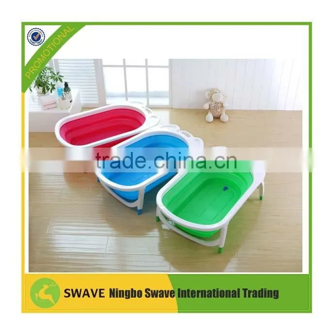 2016 hot sale high quality competitive price plastic collapsible baby bathtub P76540