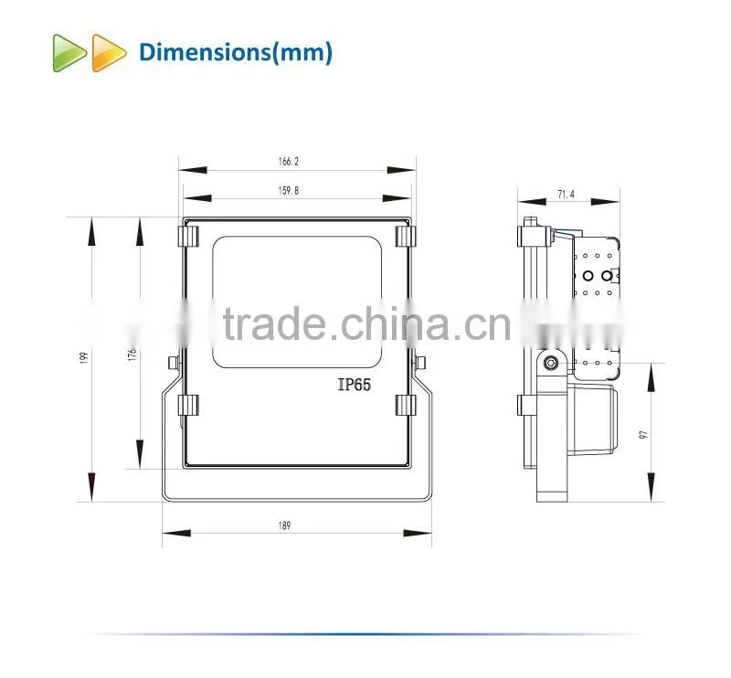 CE ROHS Listed 30W LED Flood Light