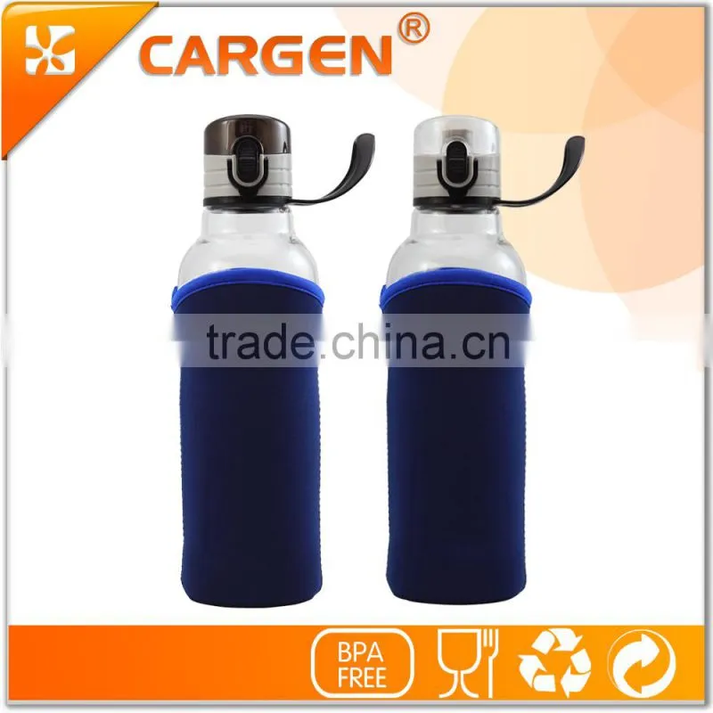 Good heat resistant 700ml sport plastic water bottle tea infuser bottle