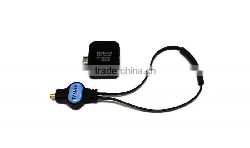 Micro USB Digital Mobile TV Tuner Receiver dvb t2 pad tv