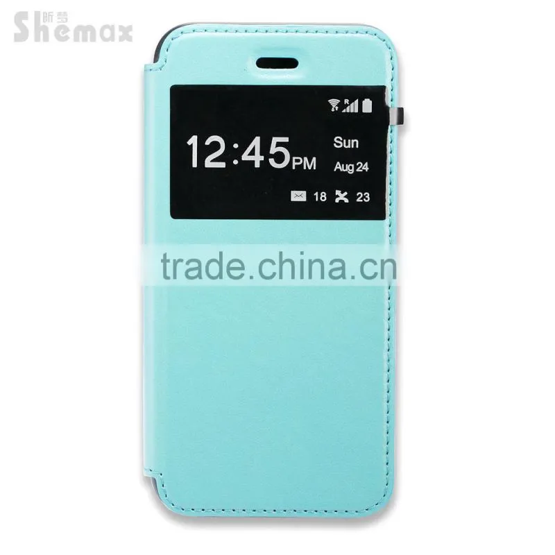 Latest styles Leather case with card slot for LG SPIRIT