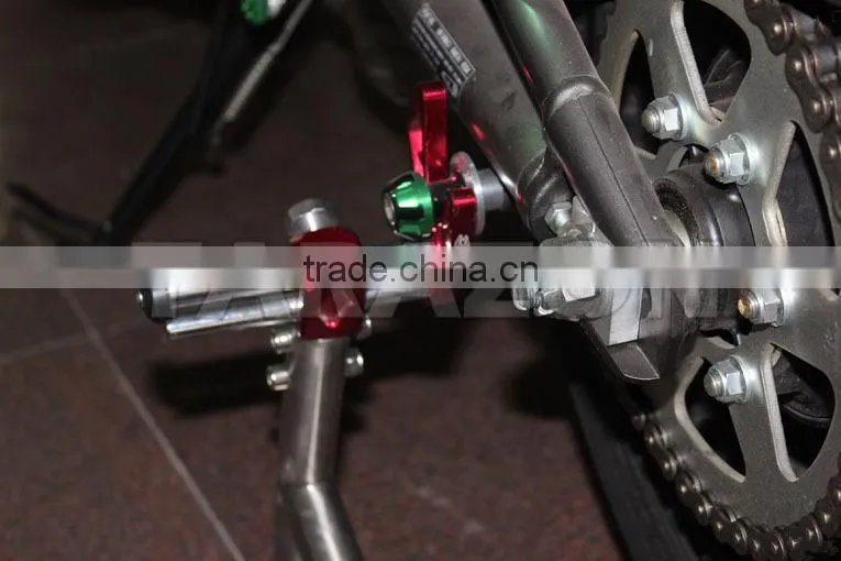 Factory direct selling universal motorcycle aluminum adjustable rear paddock stand