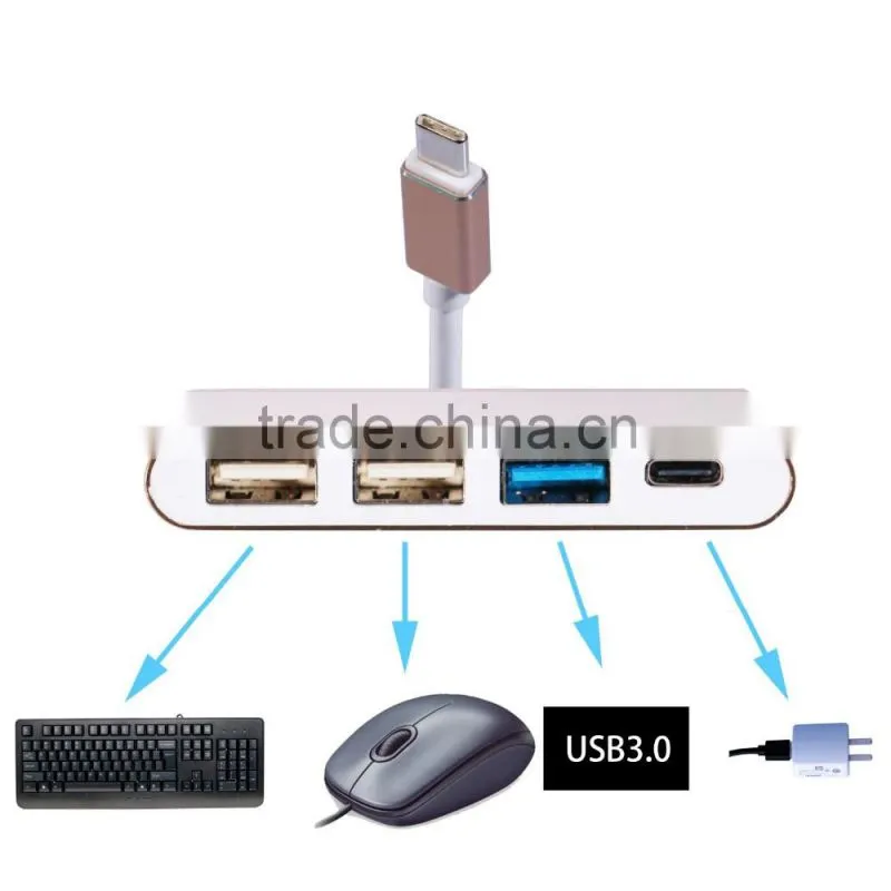 New Arrival Factory Manufactures Super Speed USB Type C to Micro USB Adapter Connecto For Apple New Macbook 12 Inch/xia