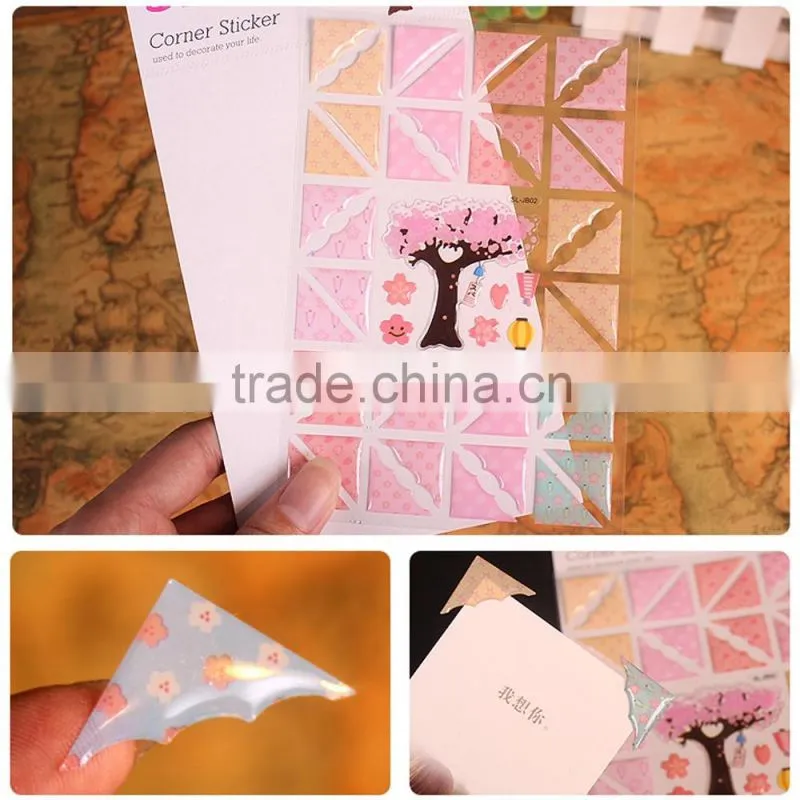 photo frame corner sticker