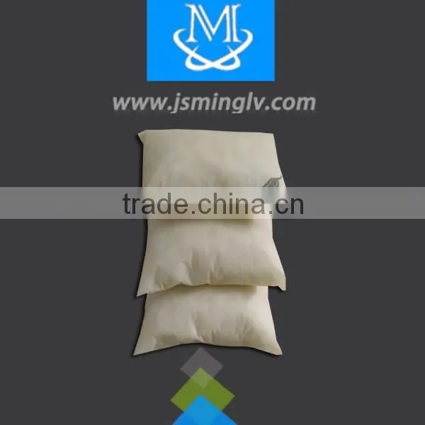 hot sale beige non woven pillow with printed logo