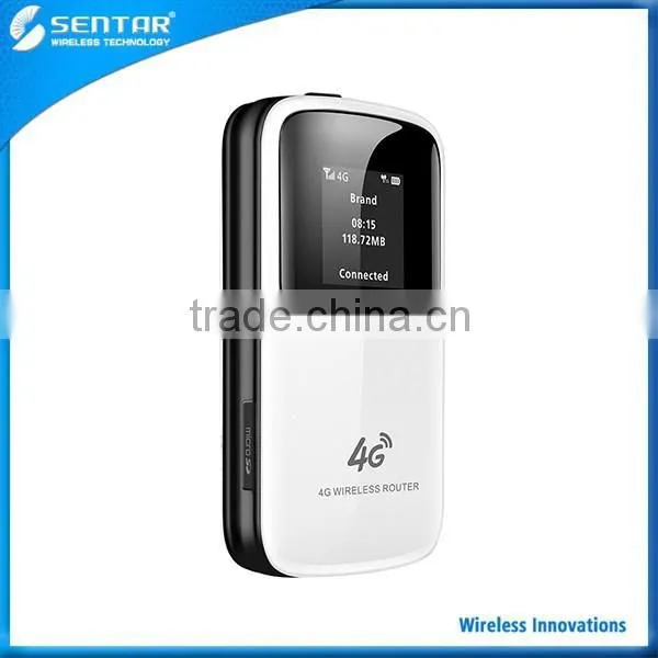 WIFI HOTSPOT 4G TDD-LTE FDD-LTE Cat 4 LTE 150Mbps Mobile WiFi mini 3g 4g wifi router With TF Card Slot