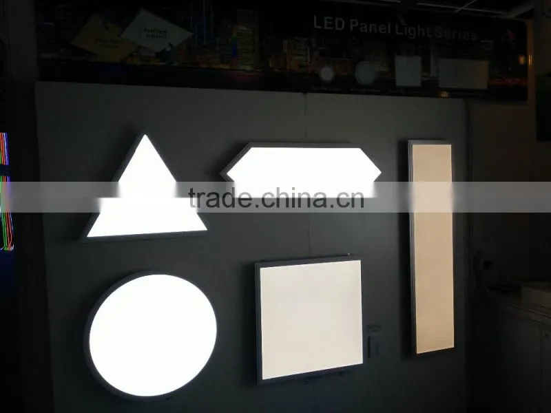 Shenzhen led light supplier customize triangle led panel light with good price