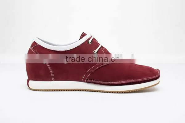 2015 F.W. Collection Ballet Toe Men Casual Shoes Fashion Men Leisure Shoes Nubuck Leather High Quality Men Shoes