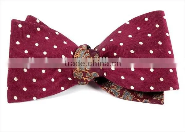 STRIP KNITTED PRE-TIED BOW TIES FOR GENTLEMAN