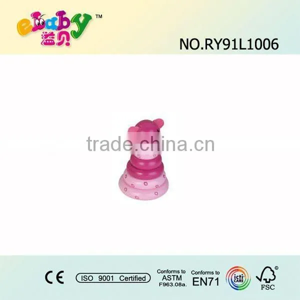 Wooden stacking toy