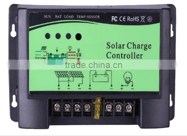 China 12v and 24V 20a solar charge controller
