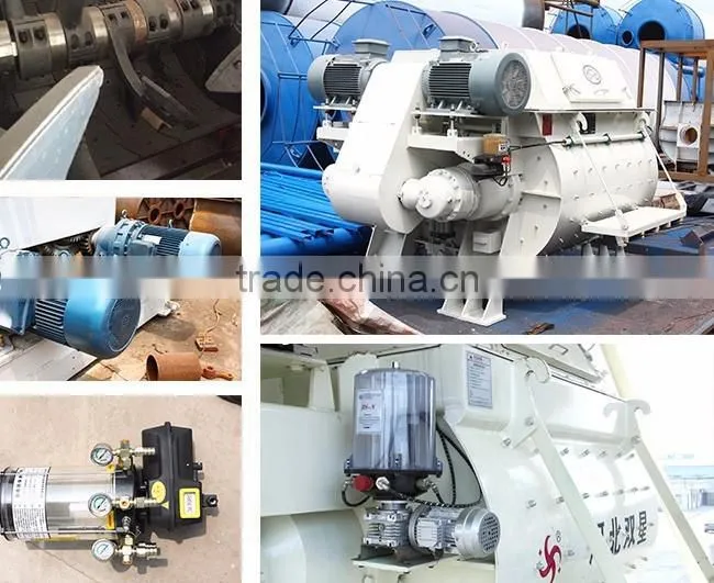 Electric Generator twin shaft JS1500 concrete mixing machine for sale