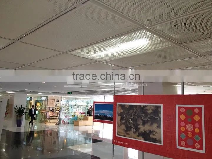 Aluminum suspended metal mesh ceiling