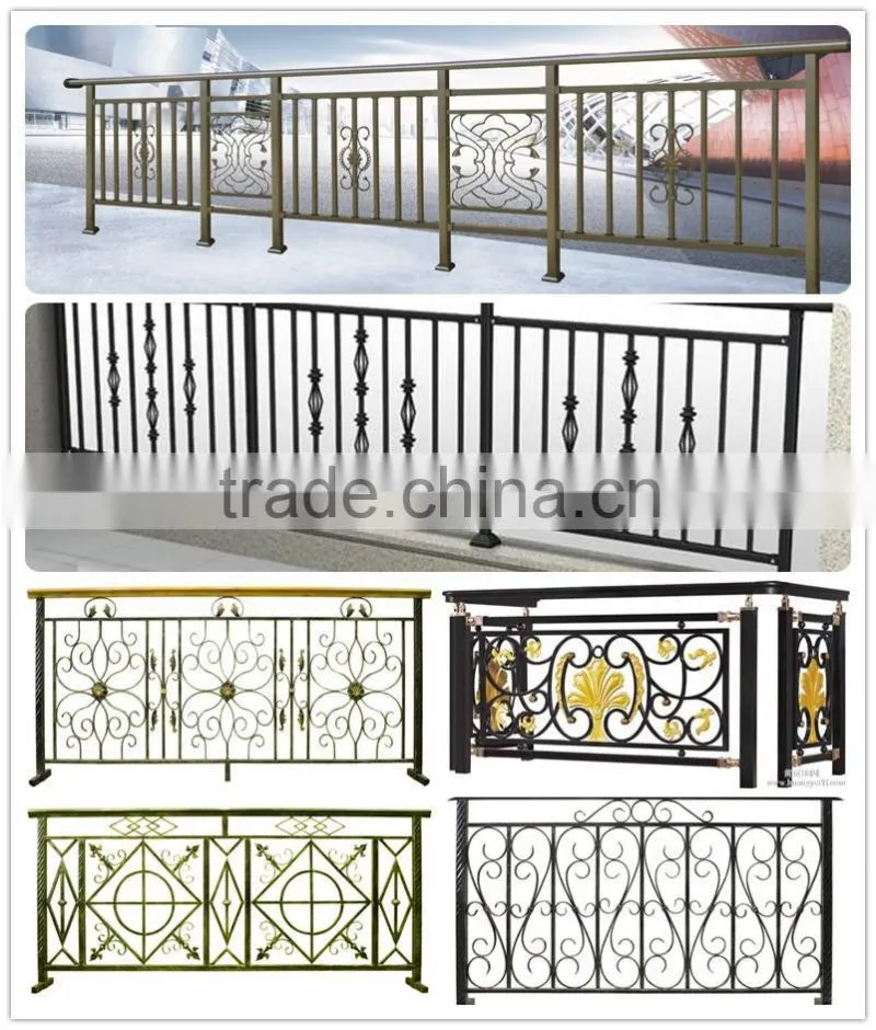 galvanized steel pipe balcony railing,wrought iron grill designs,ss grill design for balcony