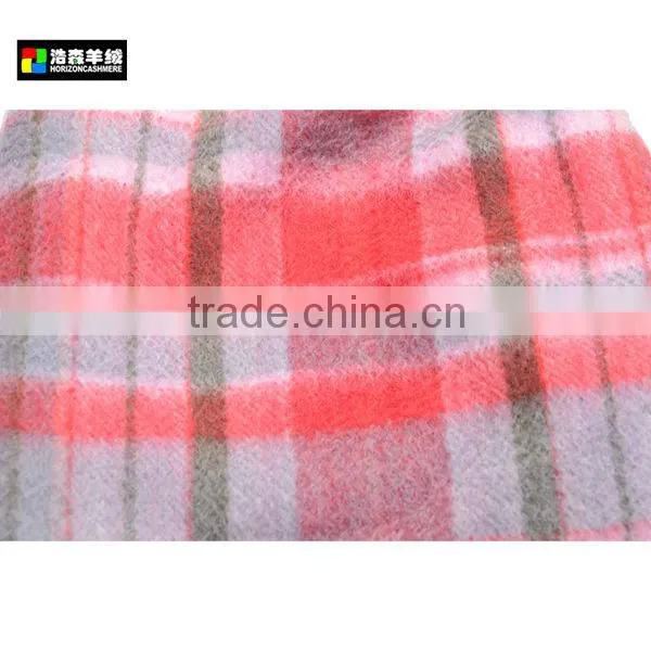 Fashion Cashmere Plaid Scarf, Scottish Cashmere Scarf
