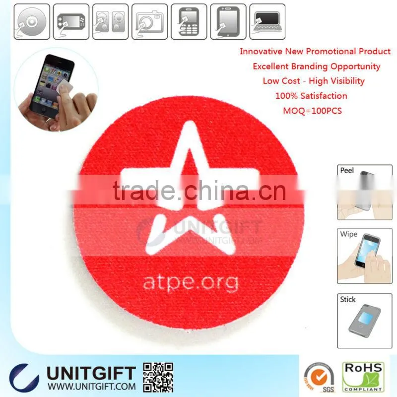 China Unitgift soft rubber mobile phone screen cleaner