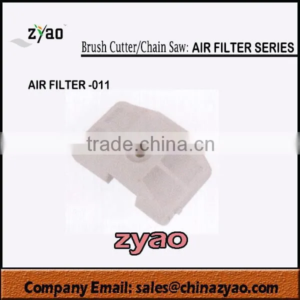 spare parts for brush cutter chain saw air filter