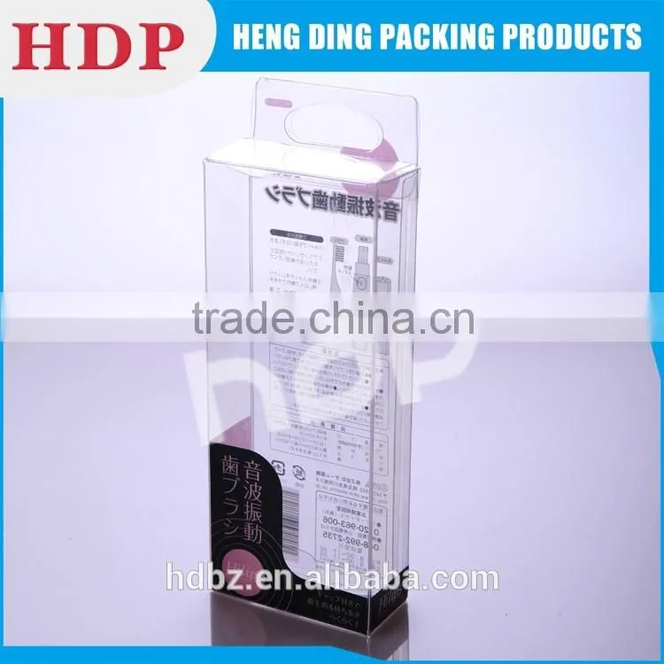cheap pvc plastic transparent packaging box