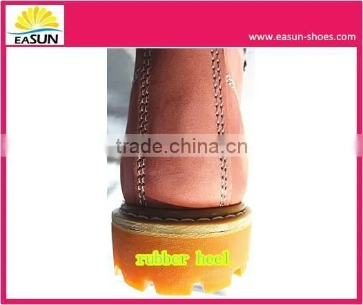 Fashion Goodyear welt women safety shoes with sheepskin lining