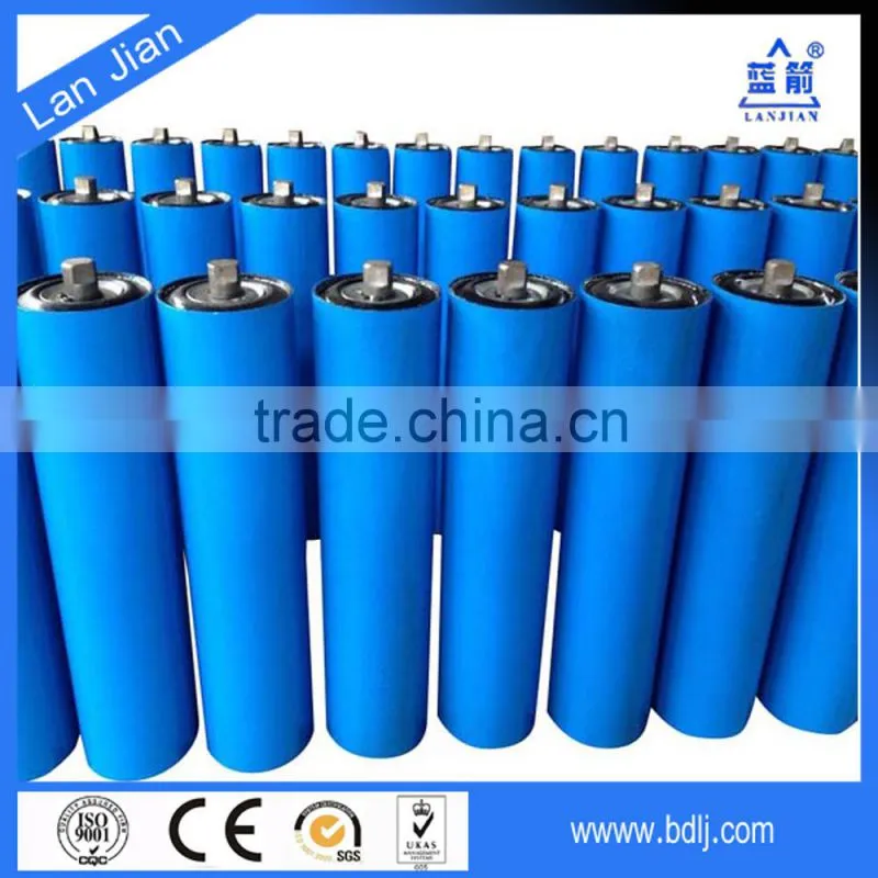 Conveyor belt support roller trough roller Manufacturer