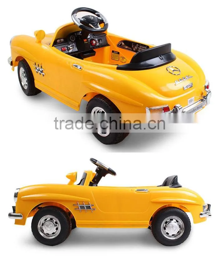 Rc ride on kids car mercedes benz licensed remote control ride on car