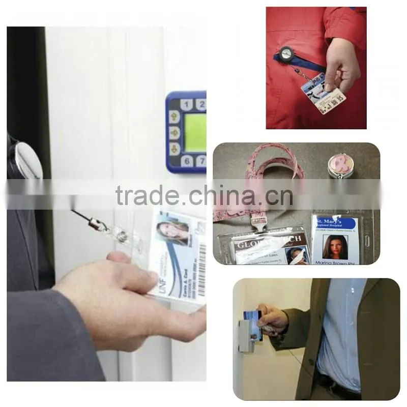 75cm high quality security badge holder for id cards