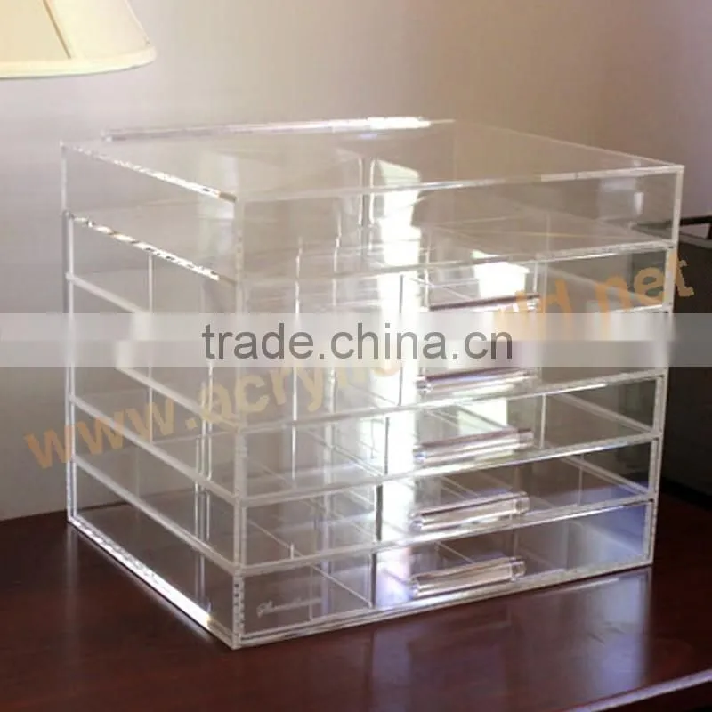 acrylic cosmetic makeup organizer lipstick holder