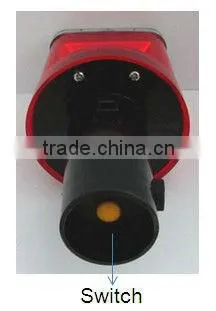 Solar-powered blinker traffic signal light /Flare solar-powered warning light