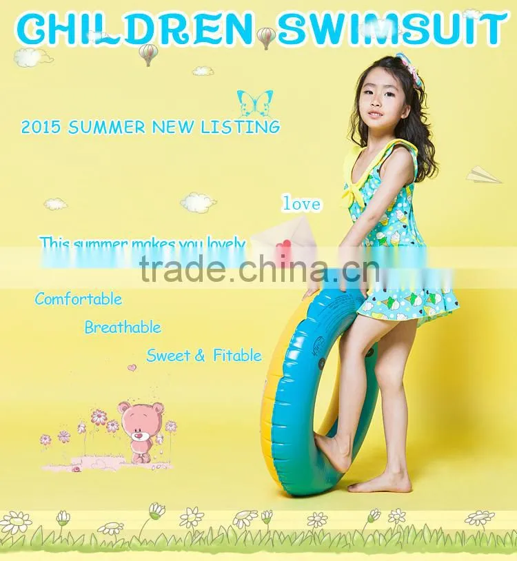 CNYE 2015 lovely girls swimwear beautiful little girl swimwear