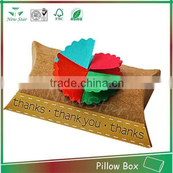 specialized craft paper pillow box hotsale