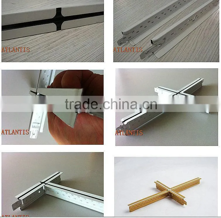 suspended ceiling framing t grid comes from its own factory with nice price