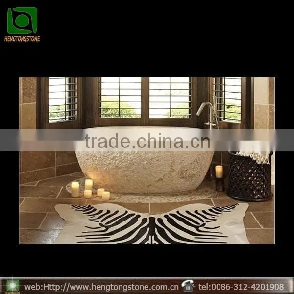 quyang factory supply marble bathtub for hotel or modern home
