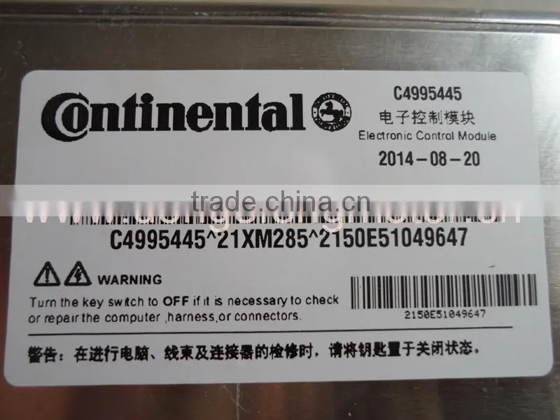 4995445 Electronic Control Module , K38/QSK38 ECU 4995445
