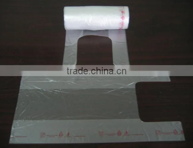 High-speed Biodegradable T Shirt Bag Shopping Bag Machine WhenZhou Price