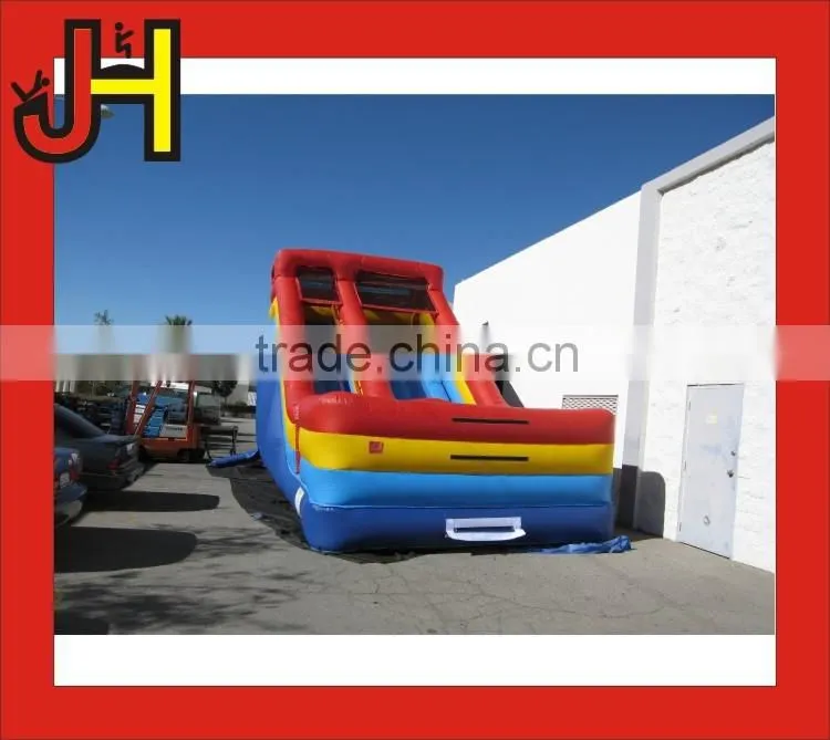 2016 Hot Sale Commercial Giant Inflatable Dry Slides For Kids