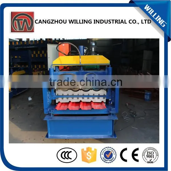 Corrugated roll forming machinePrice roofing sheet making machine with best price