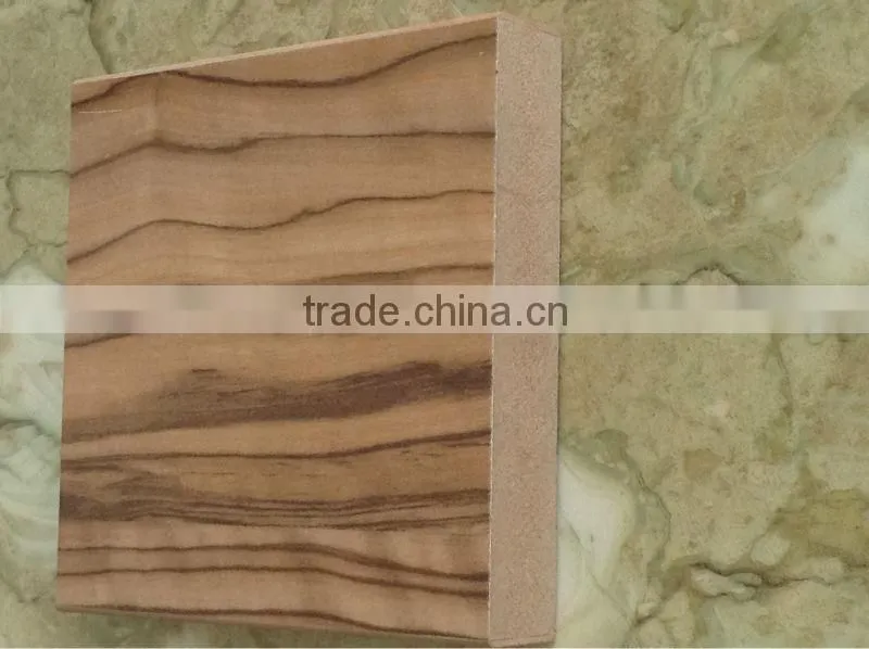 uv board in wood grain color --High glossy finishing