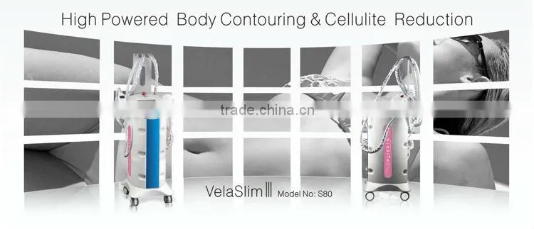 2015 newest! body sculpting massage machine velaslim radio frequency equipment S80 CE/ISO