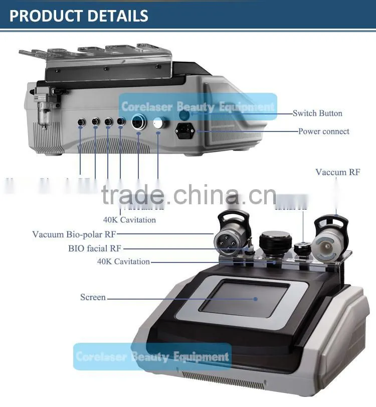 Best selling products ultrasonic cavitation body slimming weight loss