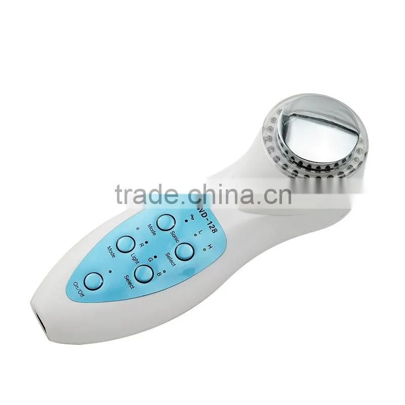 Advanced Portable Home Use Ultrasonic skin Rejuvenation Galvanic Photon 5MHz beauty machines and equipment