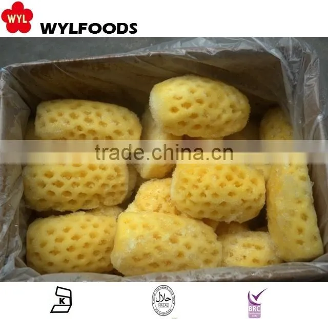 IQF frozen pineapple for hot sales 2015