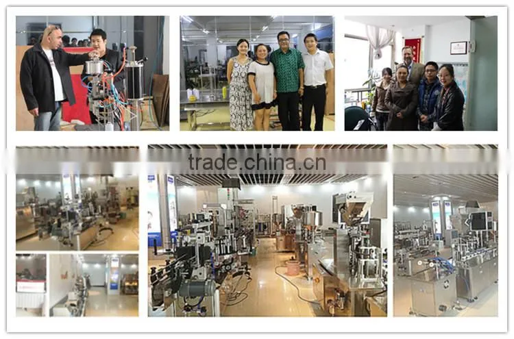 electric oil spout pouch doypack filling machine
