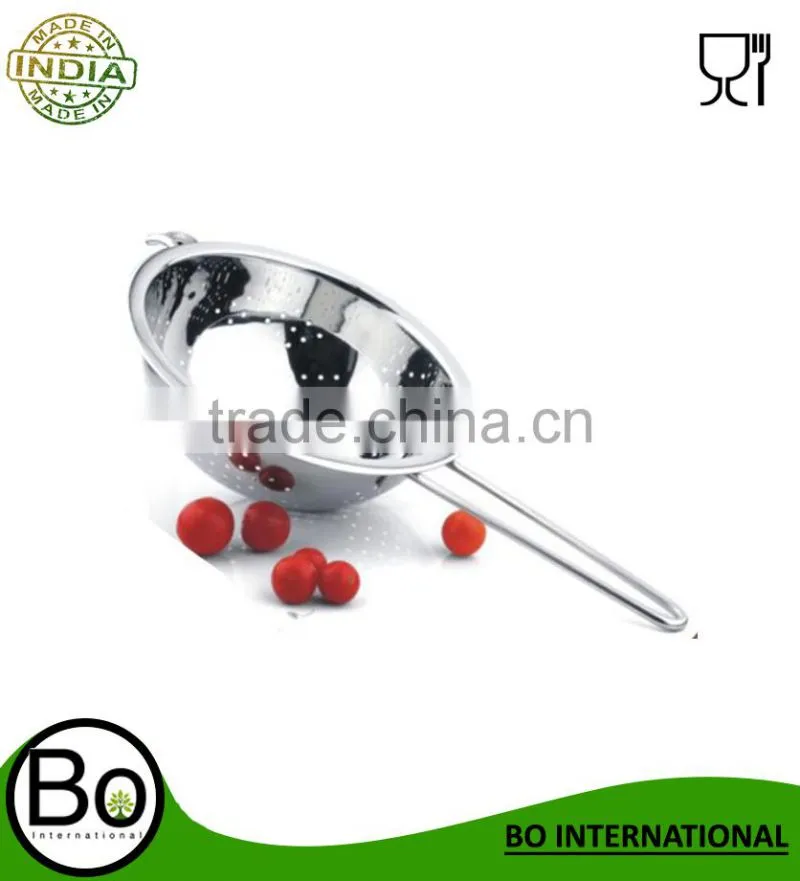 stainless steel soup strainer