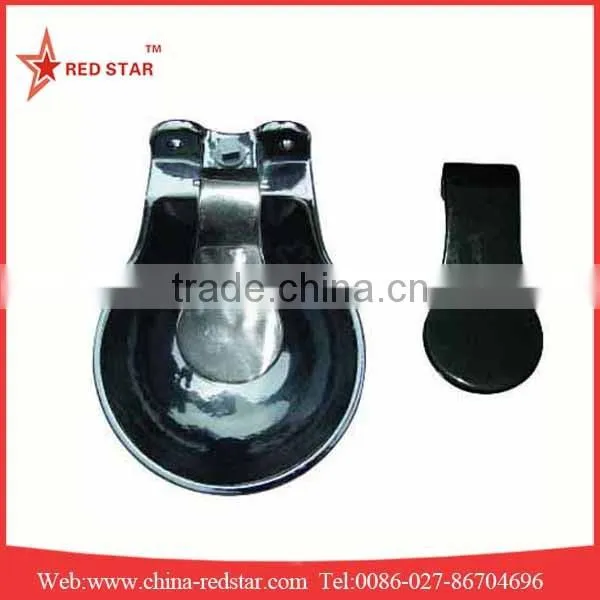 Red Star Cast Iron Water Bowl With Enamel