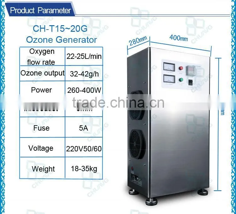 newest ceramic adjustable cheap drinking water ozonator