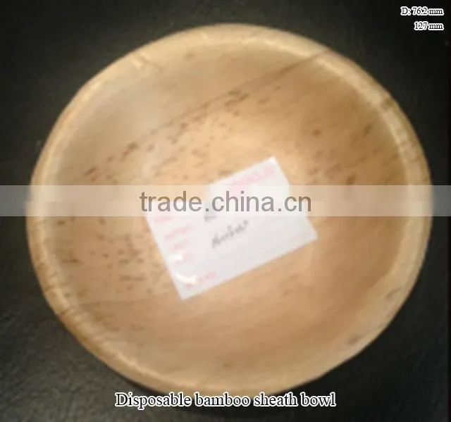 Disposable bamboo leaf leaves plate tray