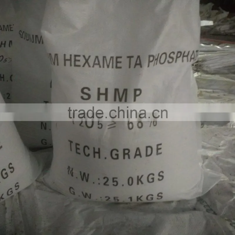 sodium hexametaphosphate 68% powder industrial grade