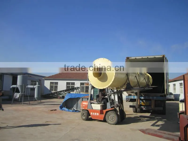 saw dust rotary dryer