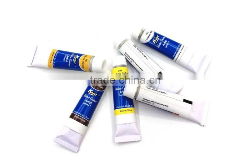 12x12ml watercolor paint for art Chinese watercolor paints